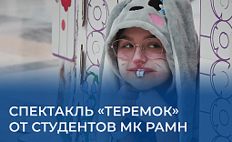 Спектакль «Теремок»  от студентов МК РАМН